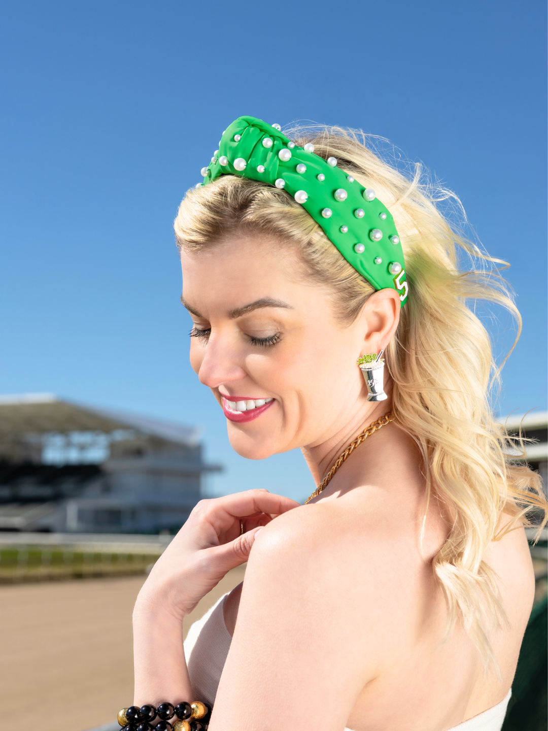 Limited Edition Kentucky Derby Saddle Towel Headband