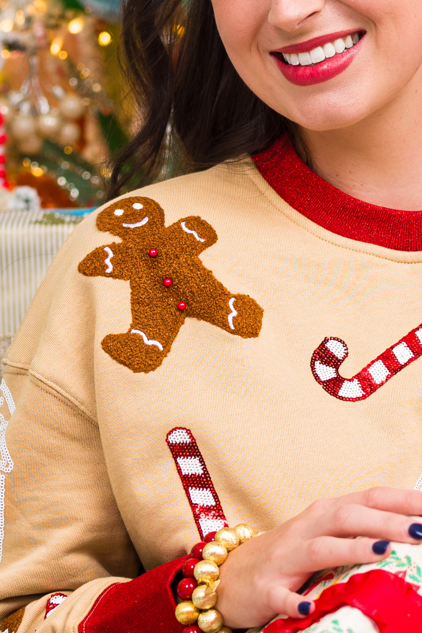 BC Gingerbread Sweets Sweatshirt & Skirt/Skort Set