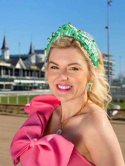 Kentucky Derby 150 Mint Julep Earrings