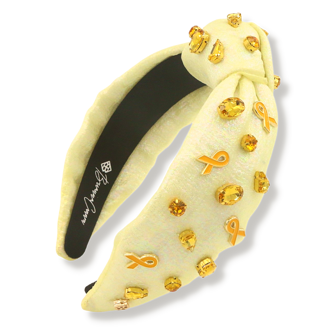 Adult Size Childhood Cancer Awareness Headband