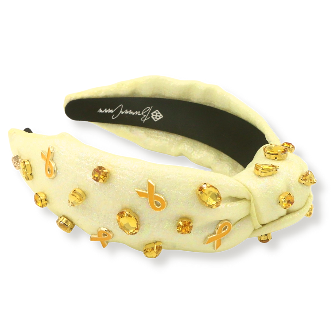 Adult Size Childhood Cancer Awareness Headband