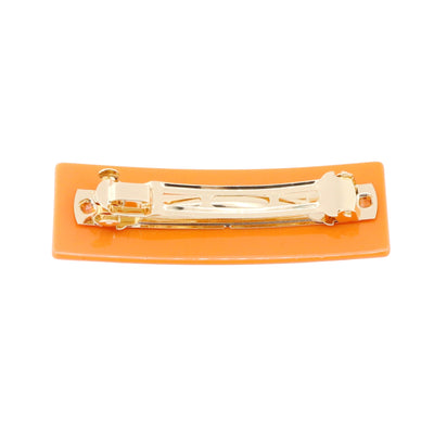 Clemson Orange TIGERS Rectangle Barrette Clip