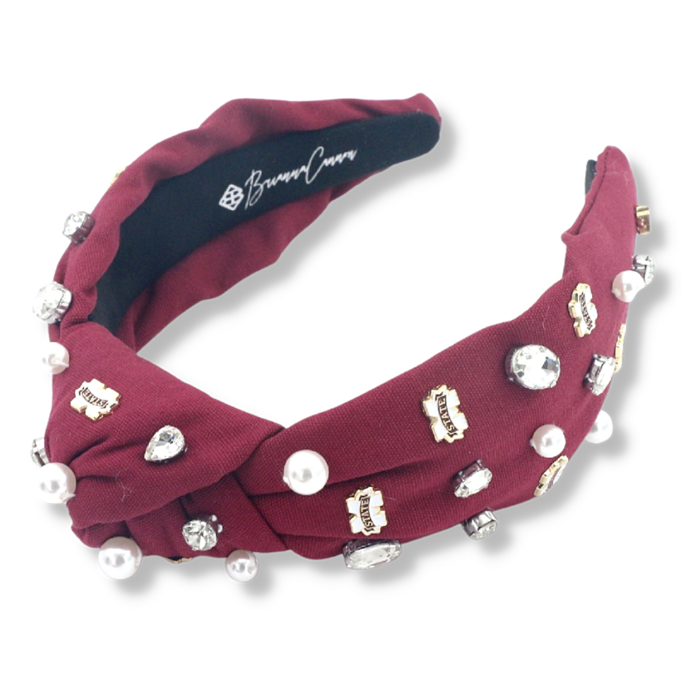 Mississippi State Maroon Logo Headband