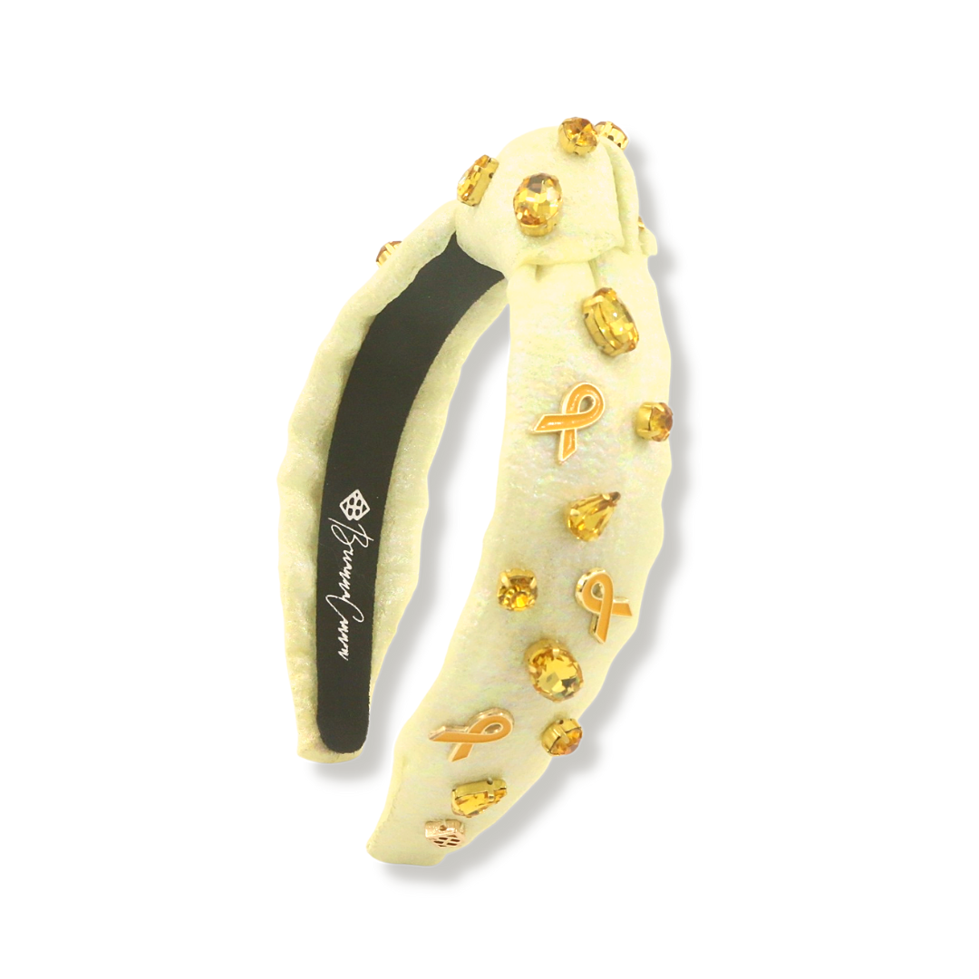 Child Size Childhood Cancer Awareness Headband