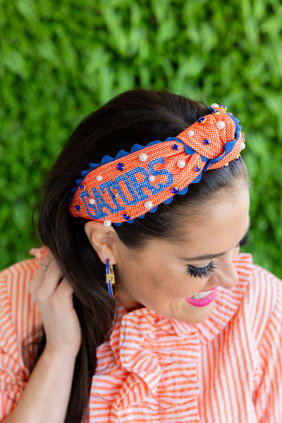 Florida Logo Hoop Earrings