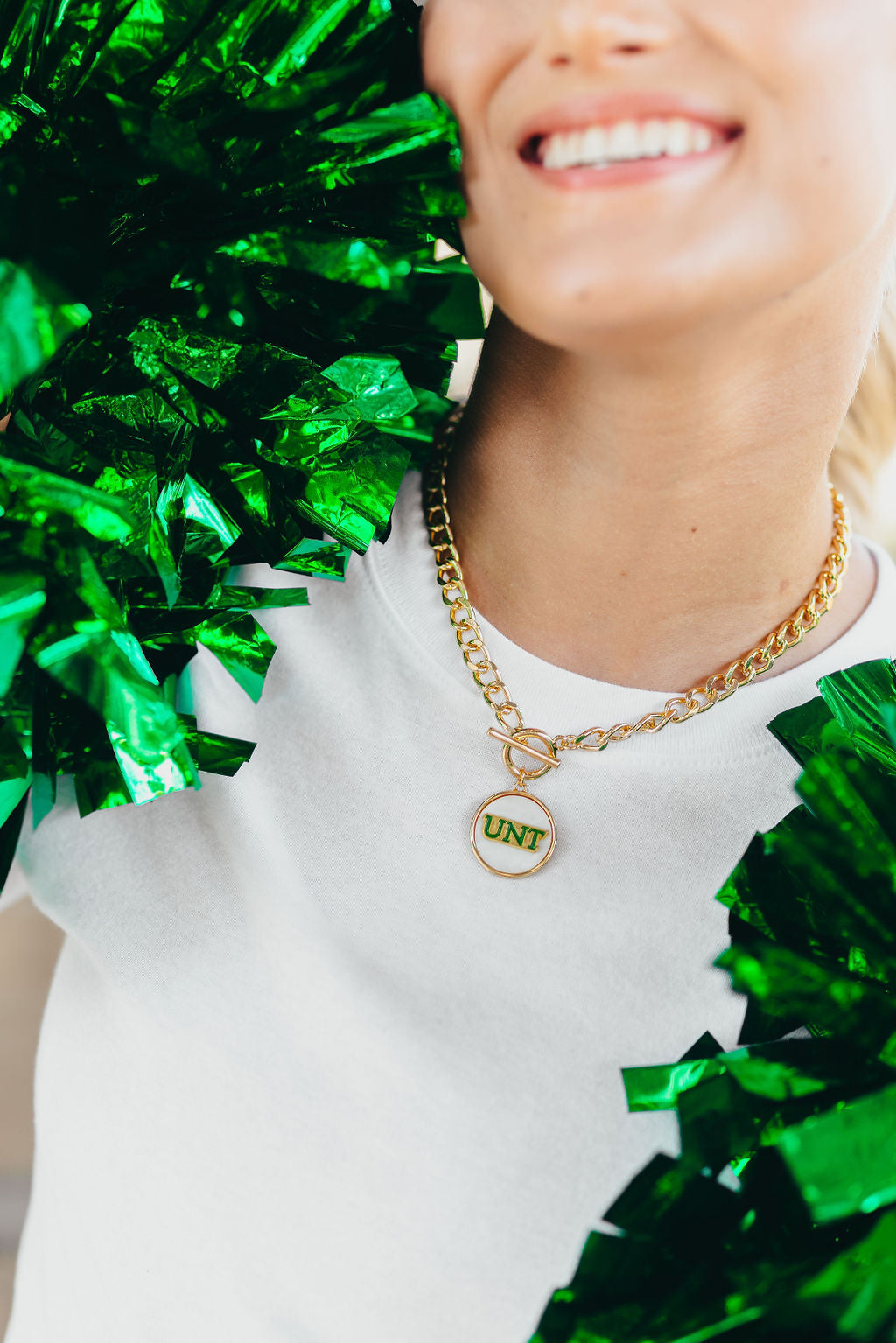 North Texas Logo Necklace