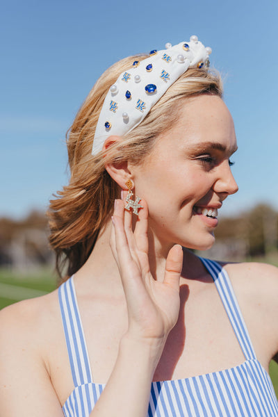 Kentucky Gold Logo Earring with BC Logo