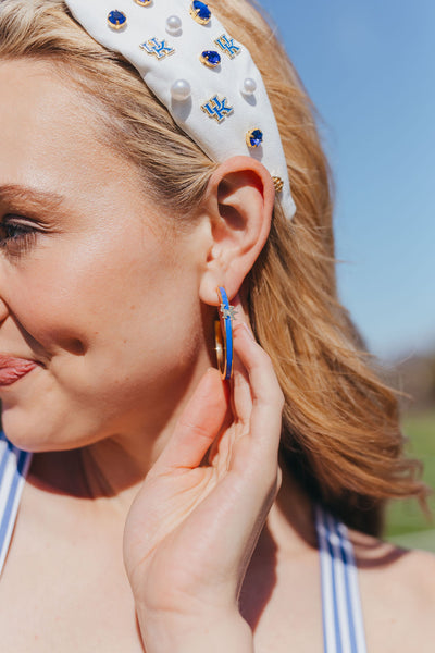 Kentucky Logo Hoop Earrings