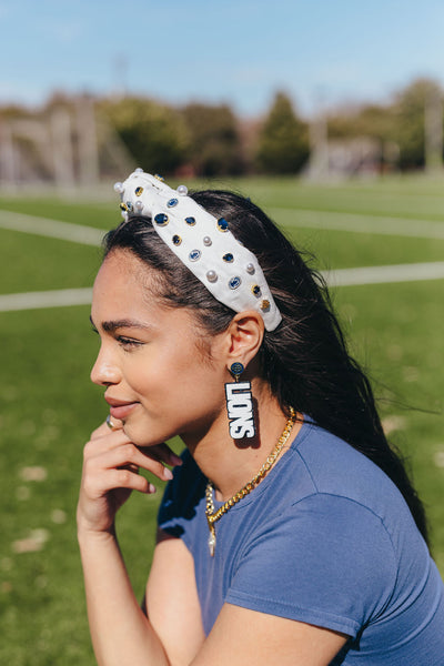 Penn State White Logo Headband