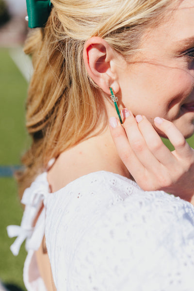 Baylor Logo Hoop Earrings