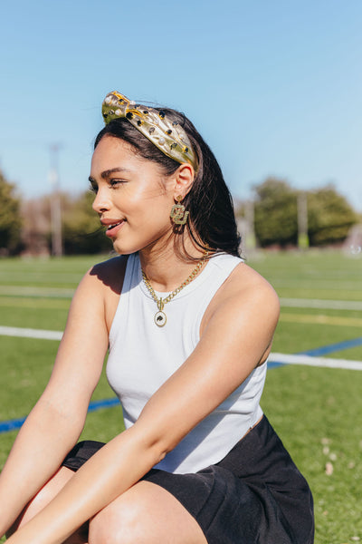 Colorado Gold Logo Earring with BC Logo