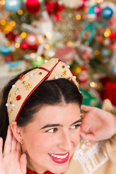 Adult Size Gingerbread Sweets Headband