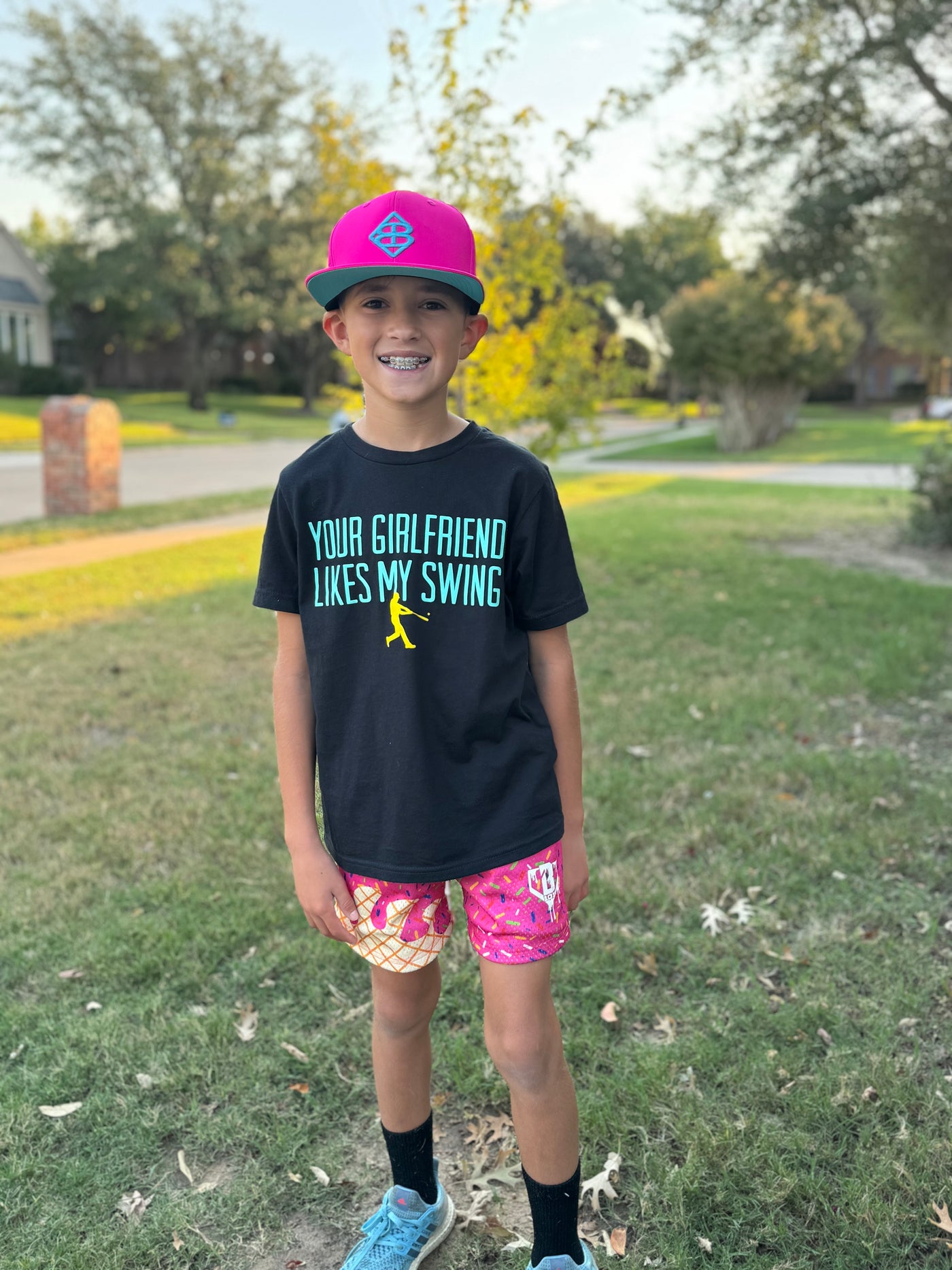 Hot Pink BC Logo Cap