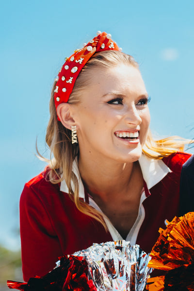 Alabama Crimson Logo Headband