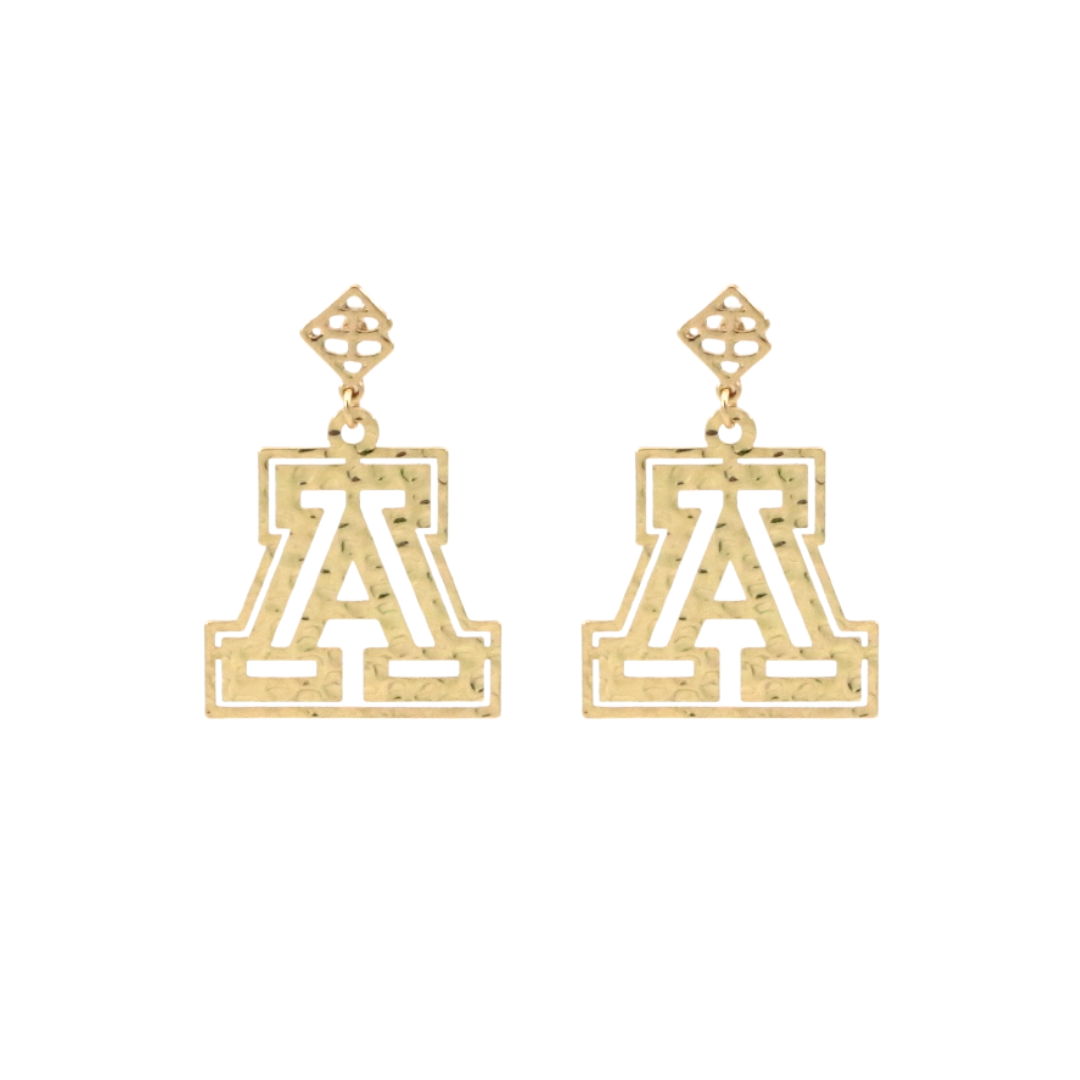 Arizona Gold Logo Earring with BC Logo