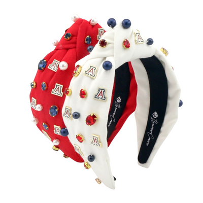 Arizona White Logo Headband