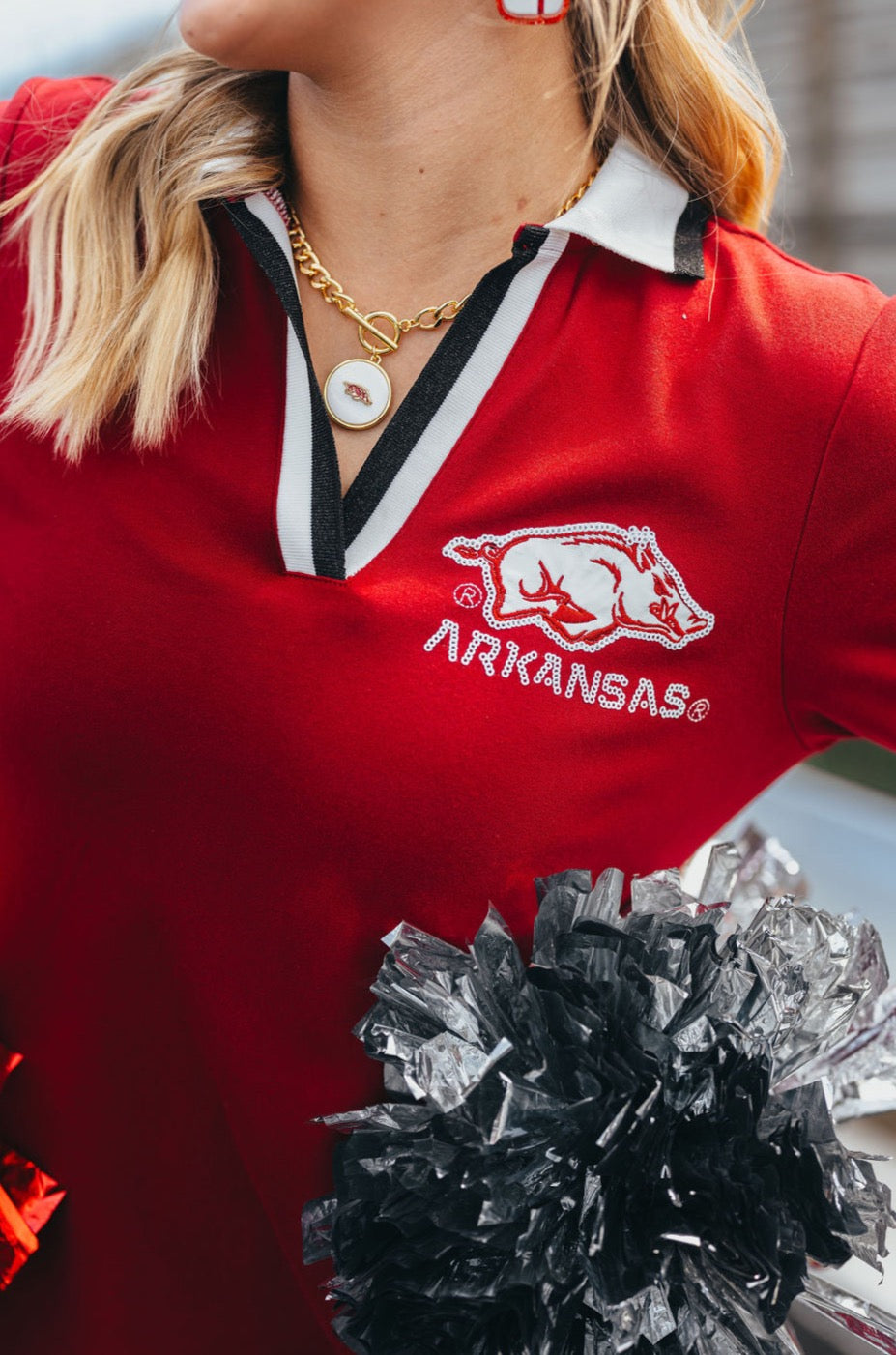 Arkansas BC Club Dress with Razorback