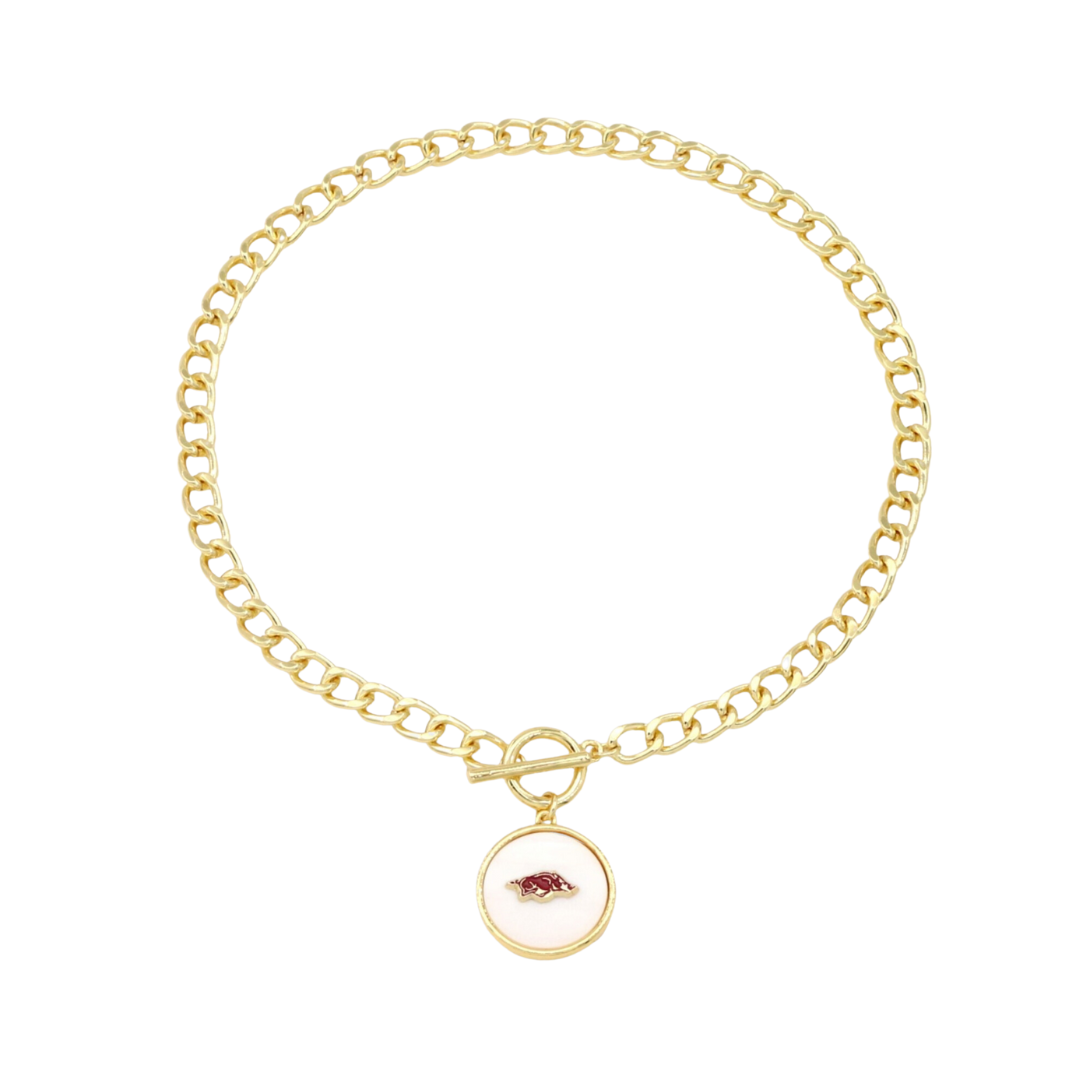 Arkansas Logo  Necklace