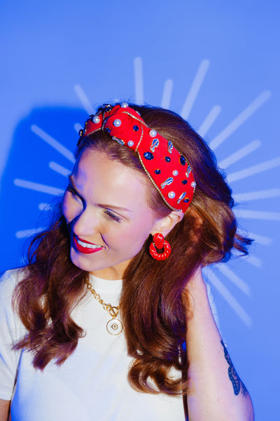 Buffalo Bills Red Logo Headband