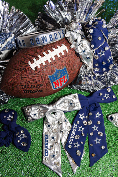 Dallas Cowboys Silver Logo Headband