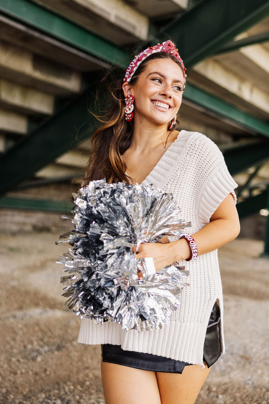 Oklahoma Crimson SOONERS Cuff