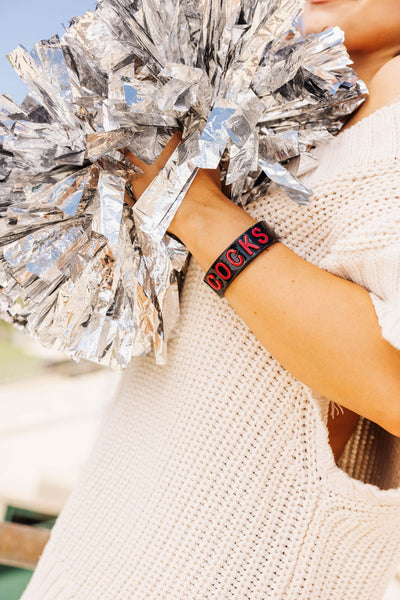 University of South Carolina Black Cuff with Garnet COCKS