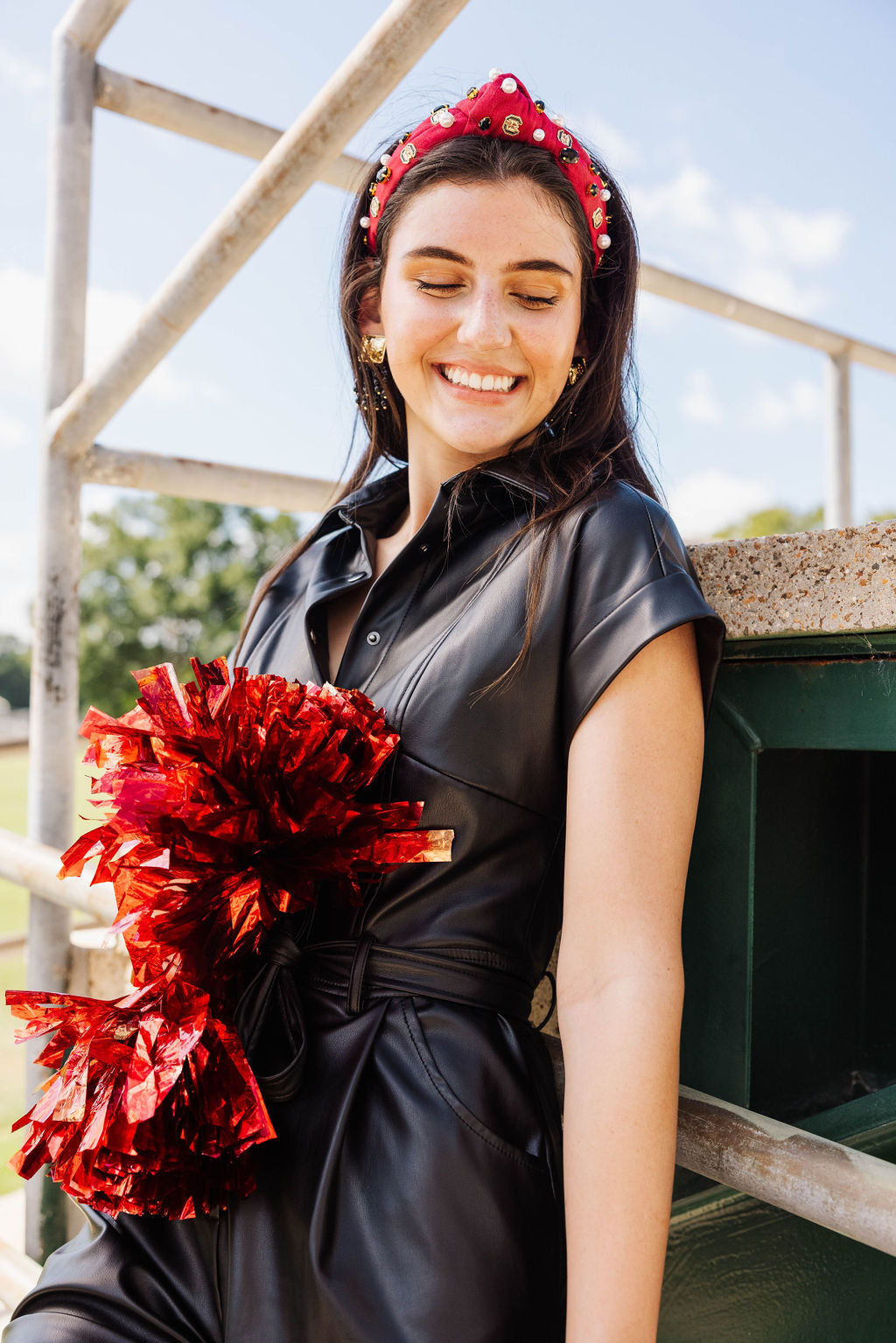 University of South Carolina Garnet  Logo Headband