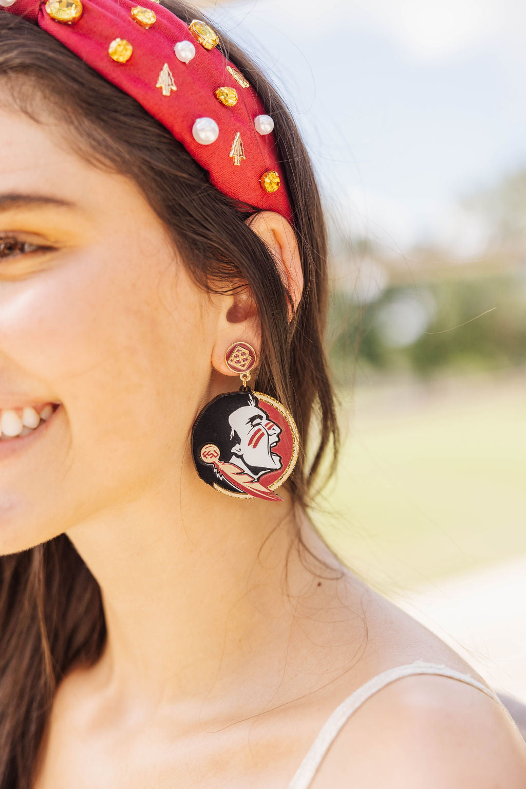 Florida State Seminole Earrings