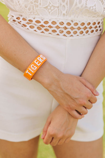 Orange TIGERS Cuff