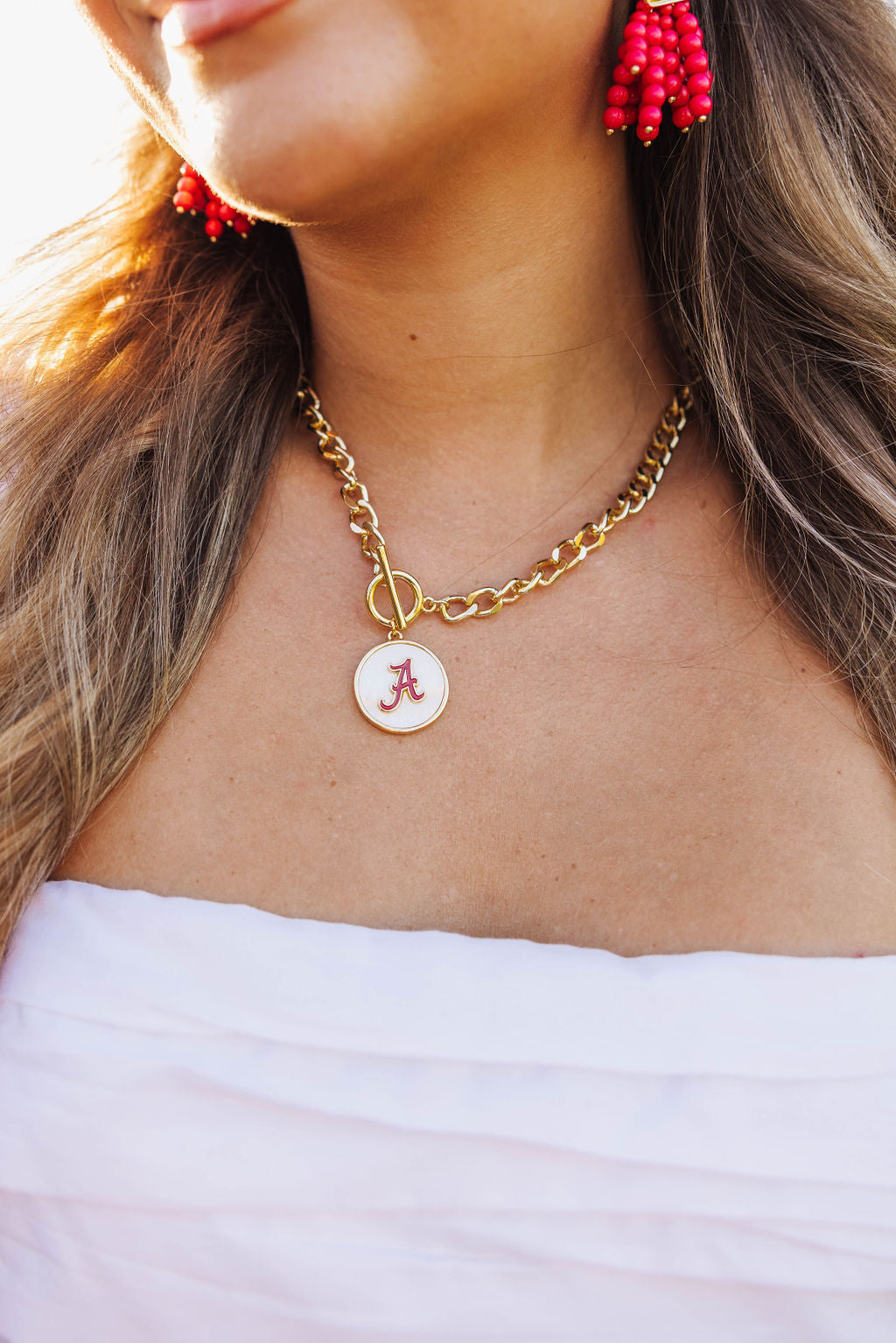 Alabama Logo  Necklace