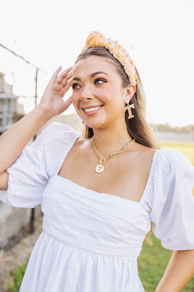 University of Tennessee Logo  Necklace