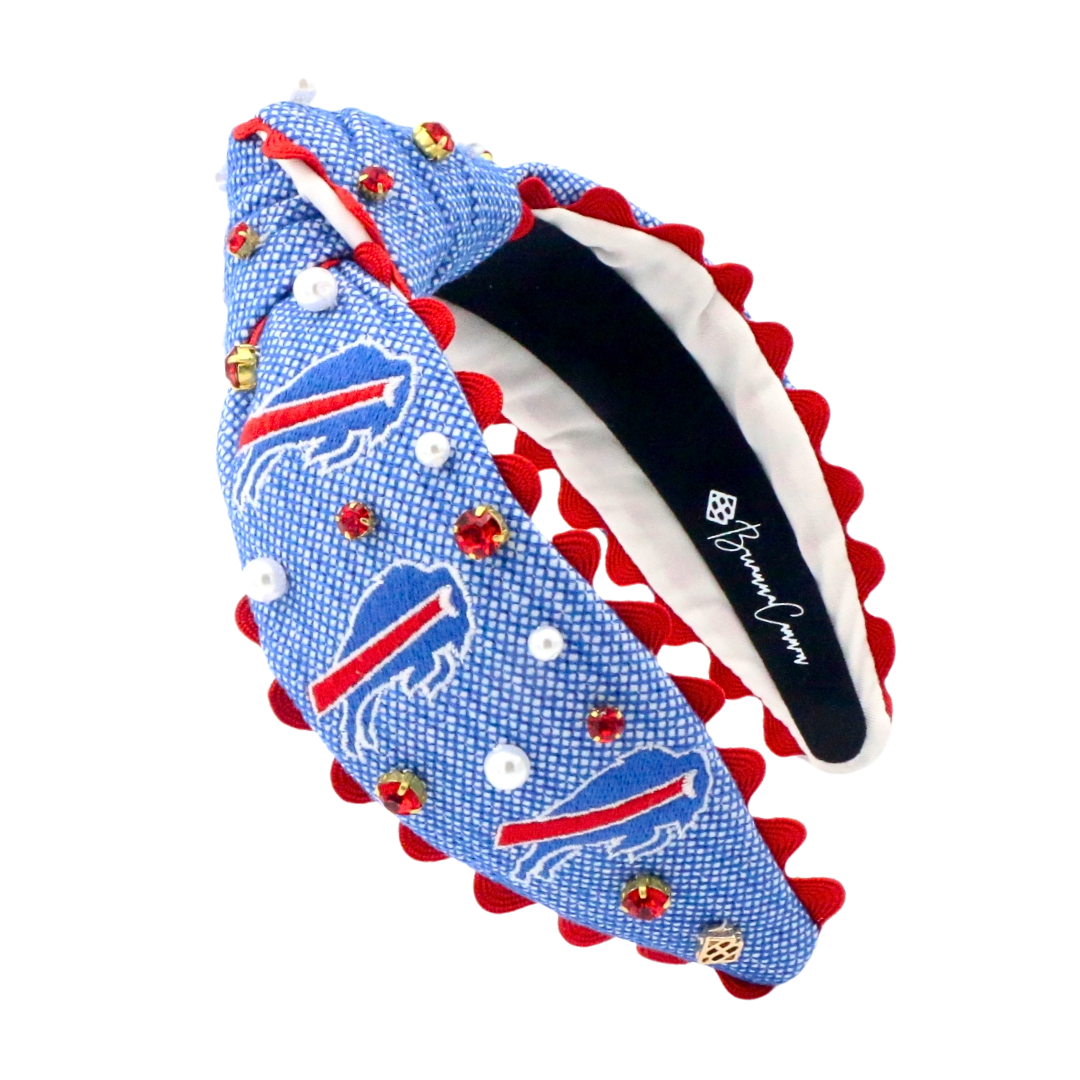 Buffalo Bills Adult Cross Stitch Headband