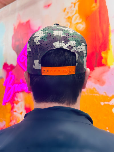 Camo BC Logo Cap