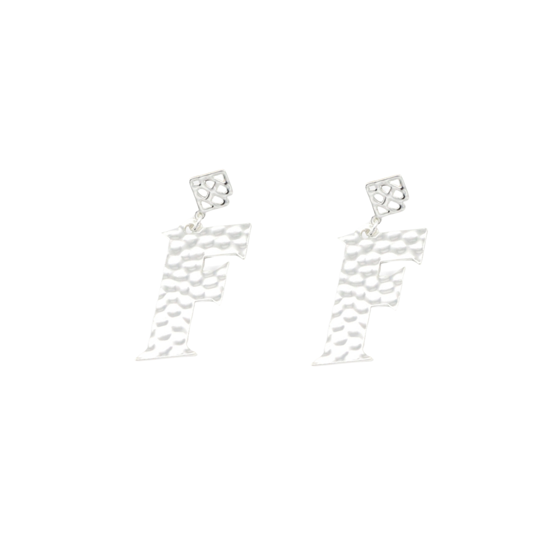 Florida Silver Logo Earring with BC Logo