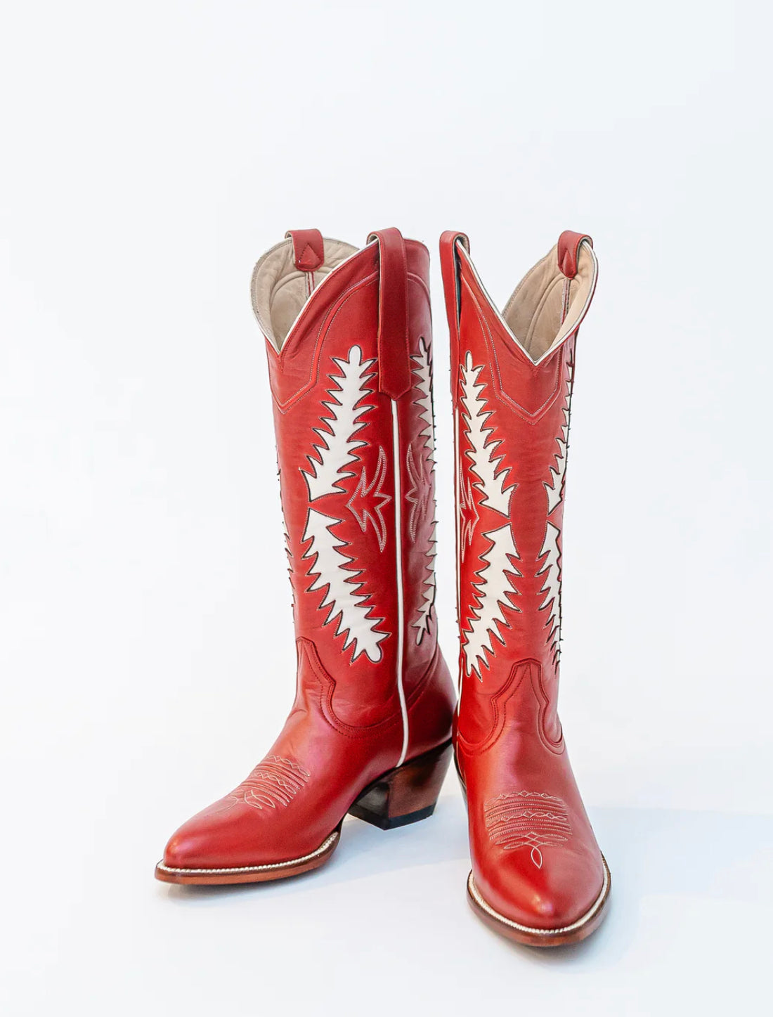 Petite Paloma Finnley Boot - Red/Bone