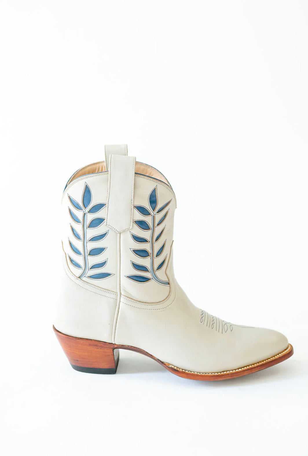 Petite Paloma Hadley Boot - Bone/Blue