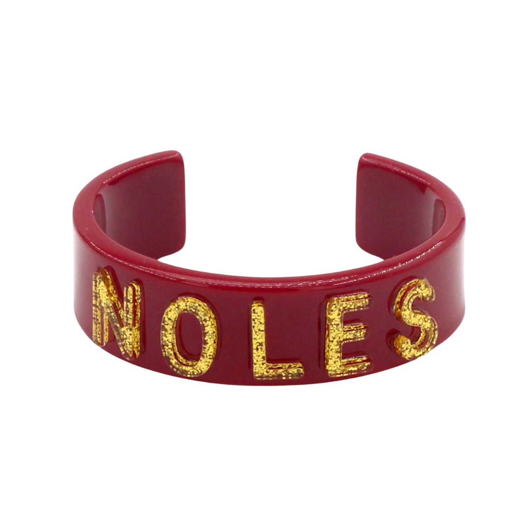 Florida State Garnet NOLES Cuff