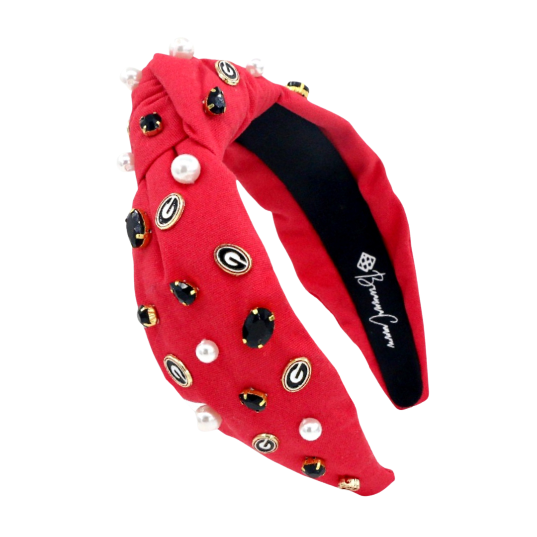 Georgia Red Logo Headband