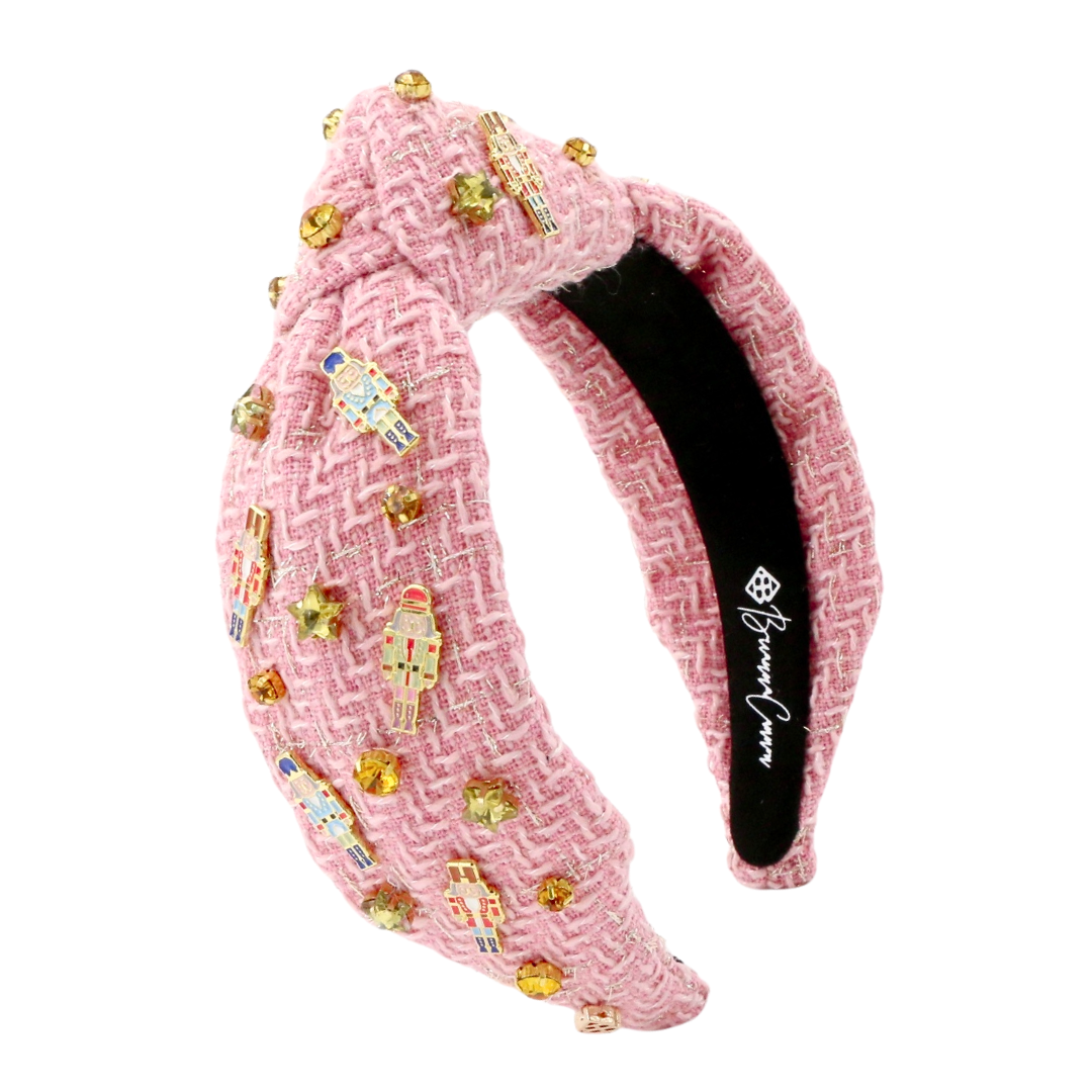 Adult Size Pink Tweed Nutcracker Headband