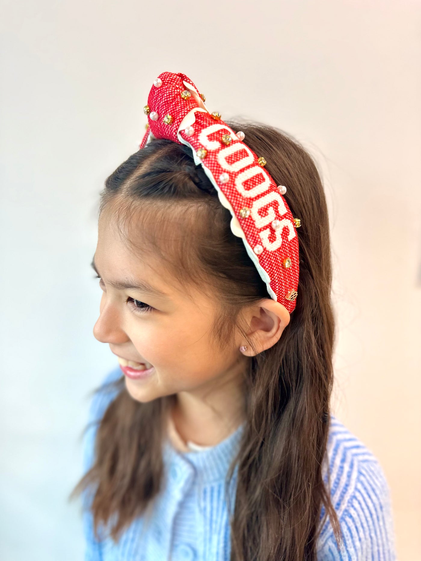 Houston Child Cross Stitch Headband