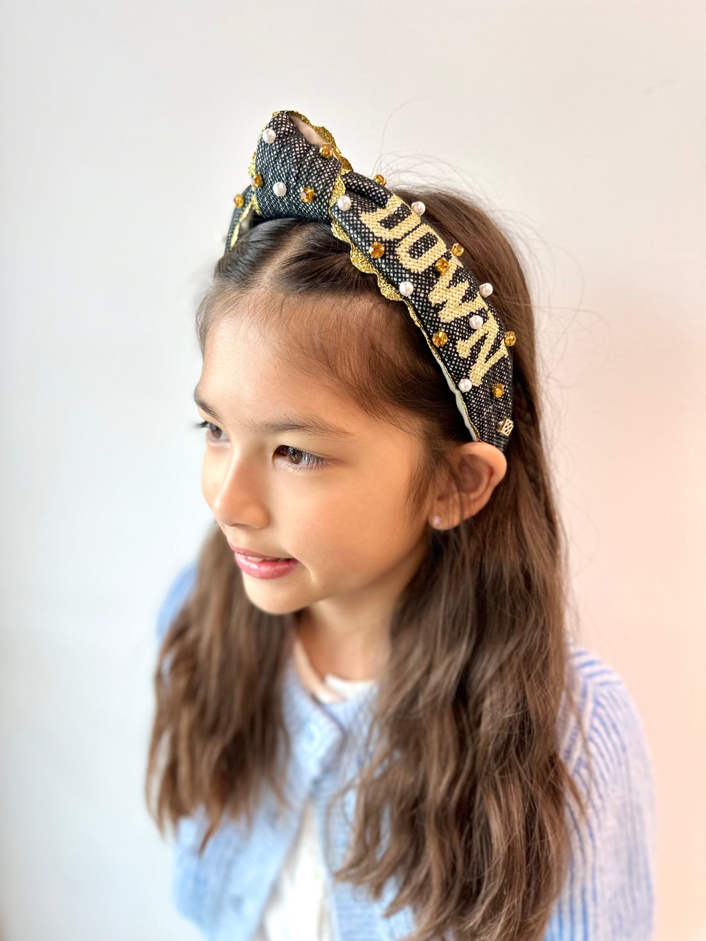 Vanderbilt Child Cross Stitch Headband