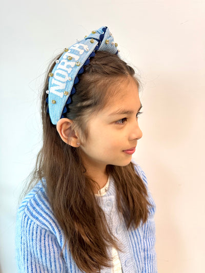 North Carolina Child Cross Stitch Headband