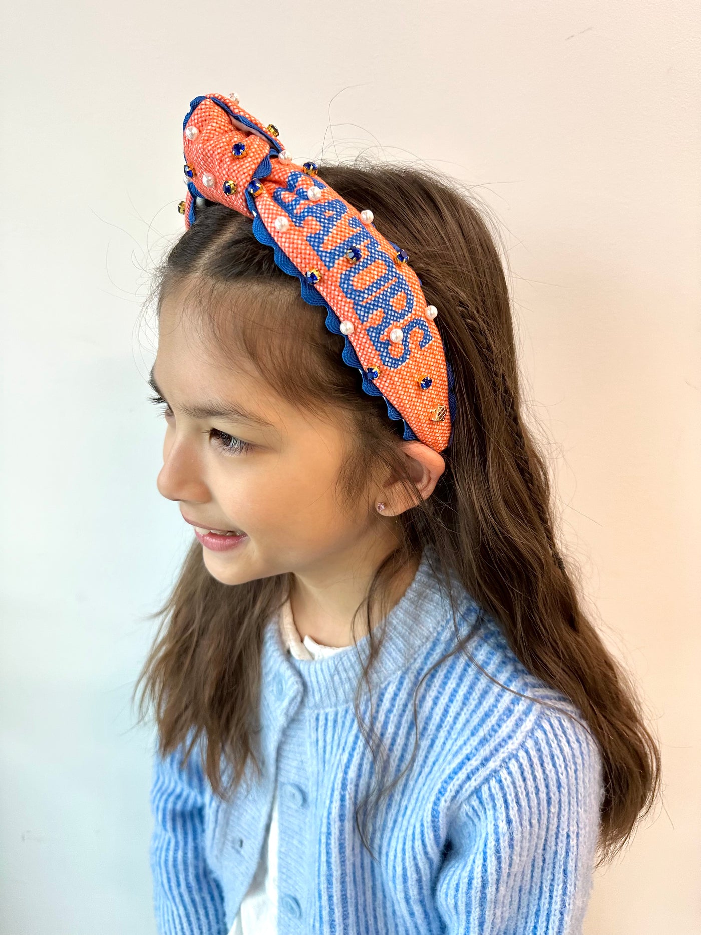 Florida Child Size GATORS Cross Stitch Headband