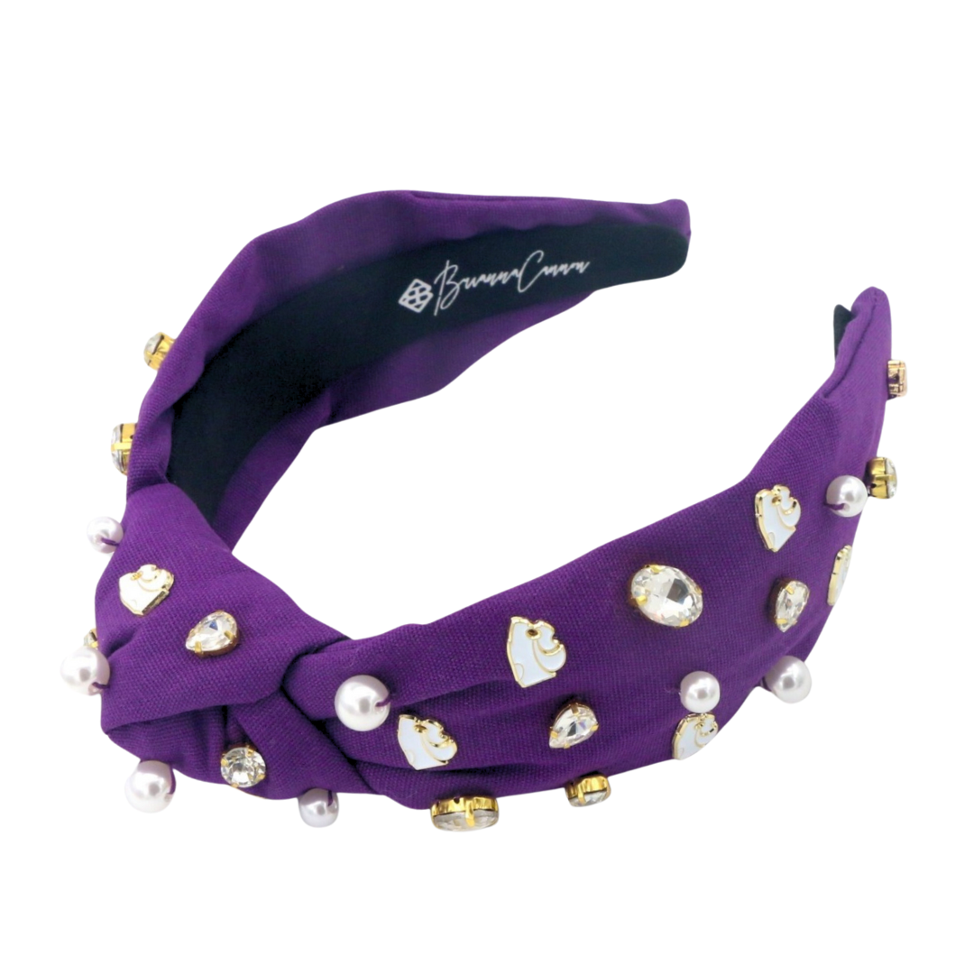 Kansas State Purple Logo Headband