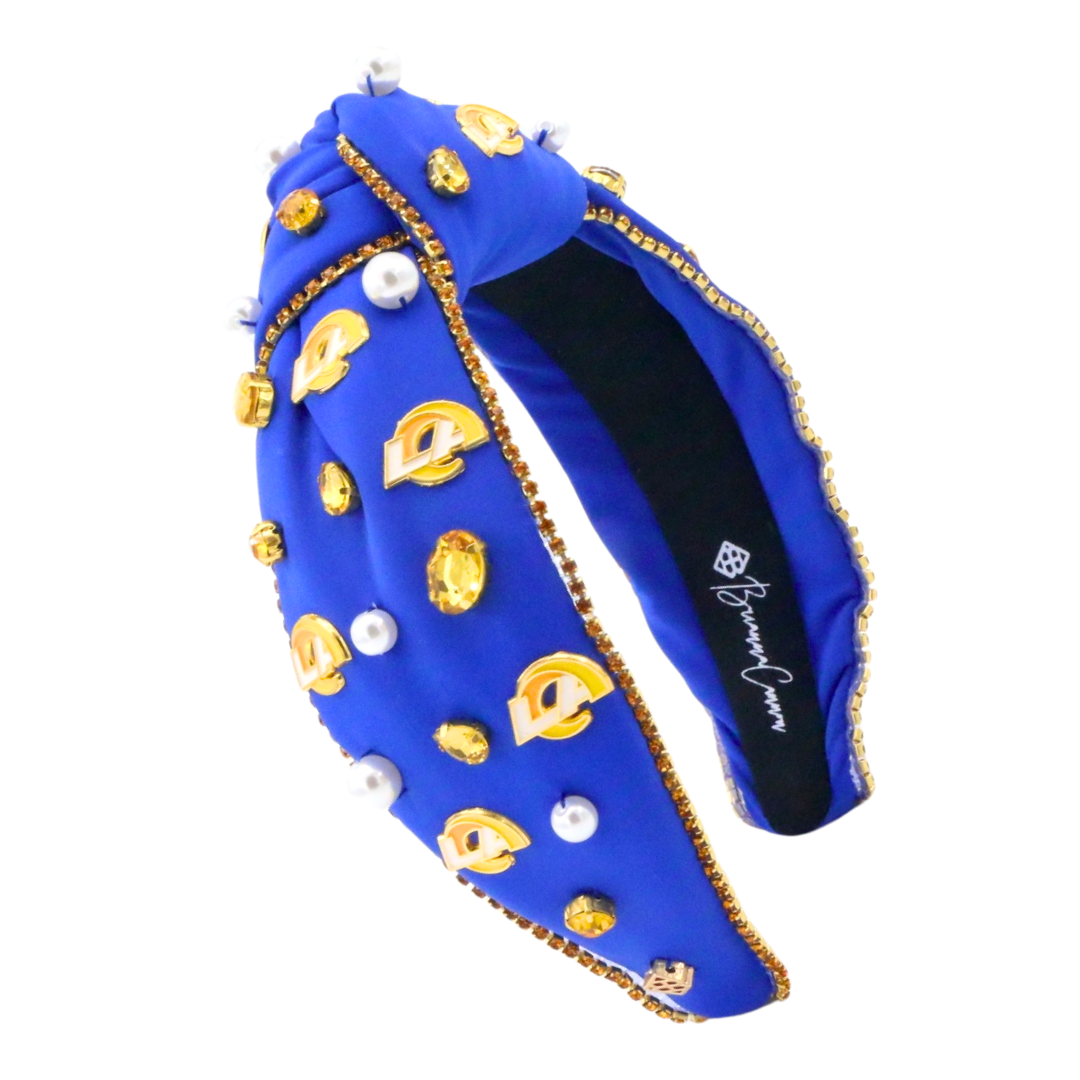 Los Angeles Rams Blue Logo Headband