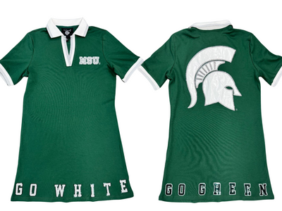 Michigan State BC Club Dress with Spartan Logo