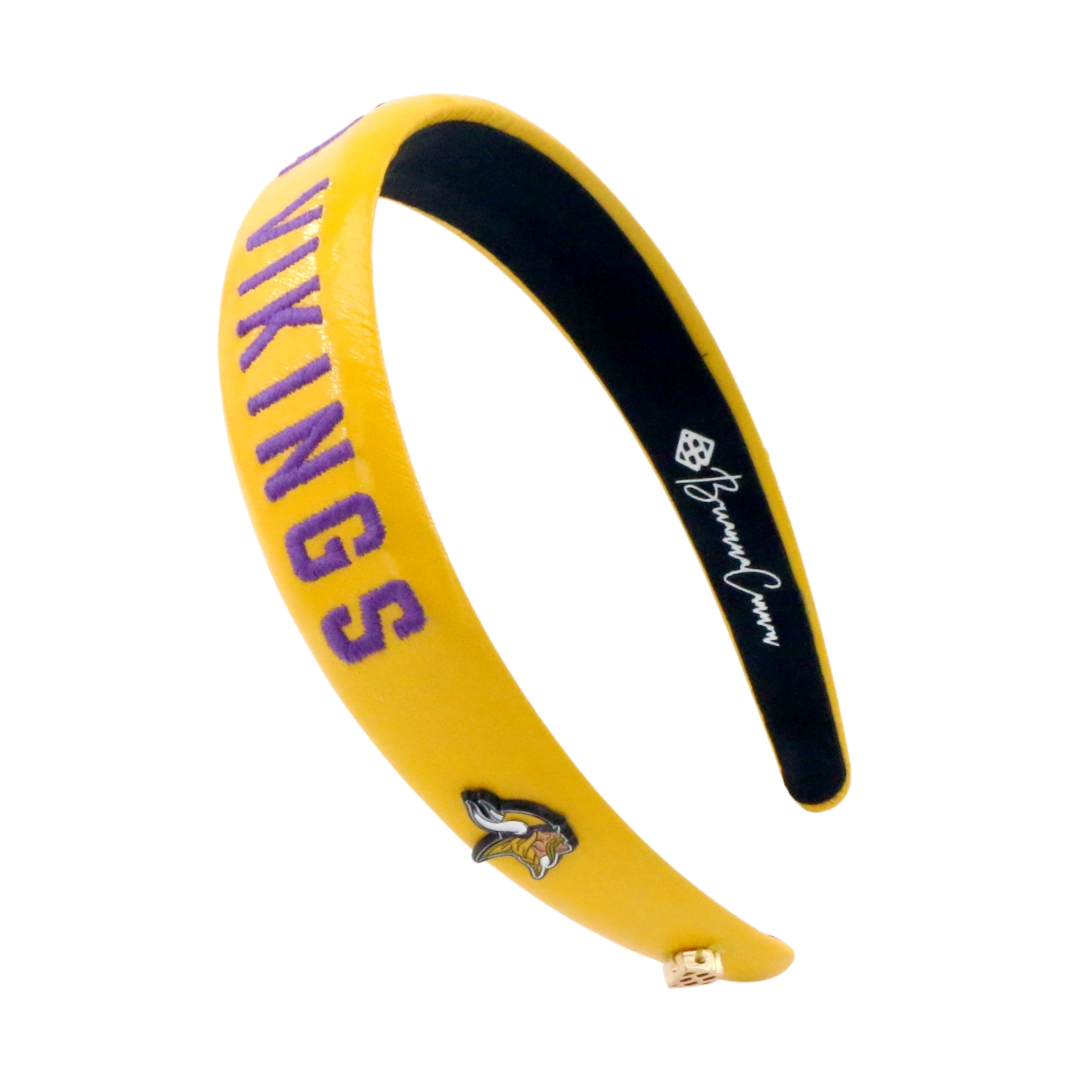 Minnesota Vikings Thin Embroidered Headband