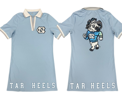 North Carolina BC Club Dress with Tar Heel Logo