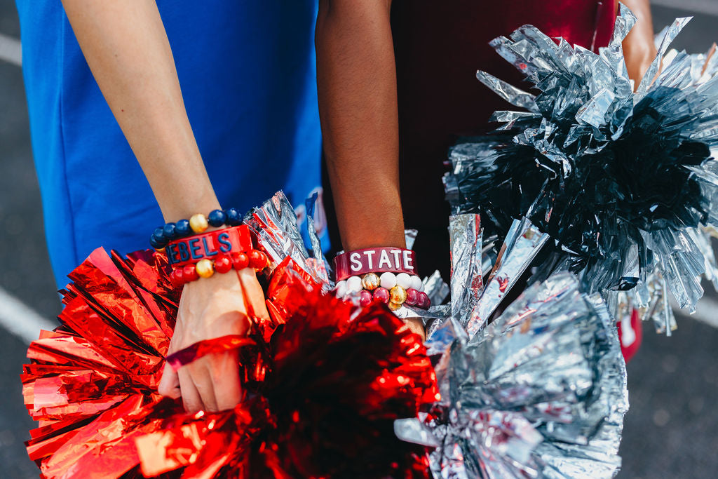 Mississippi State Maroon STATE Cuff