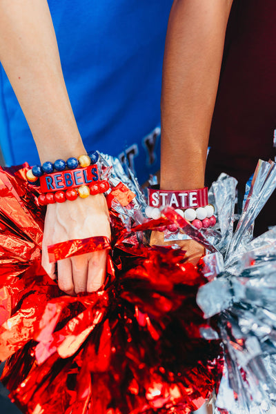 Mississippi State Maroon STATE Cuff